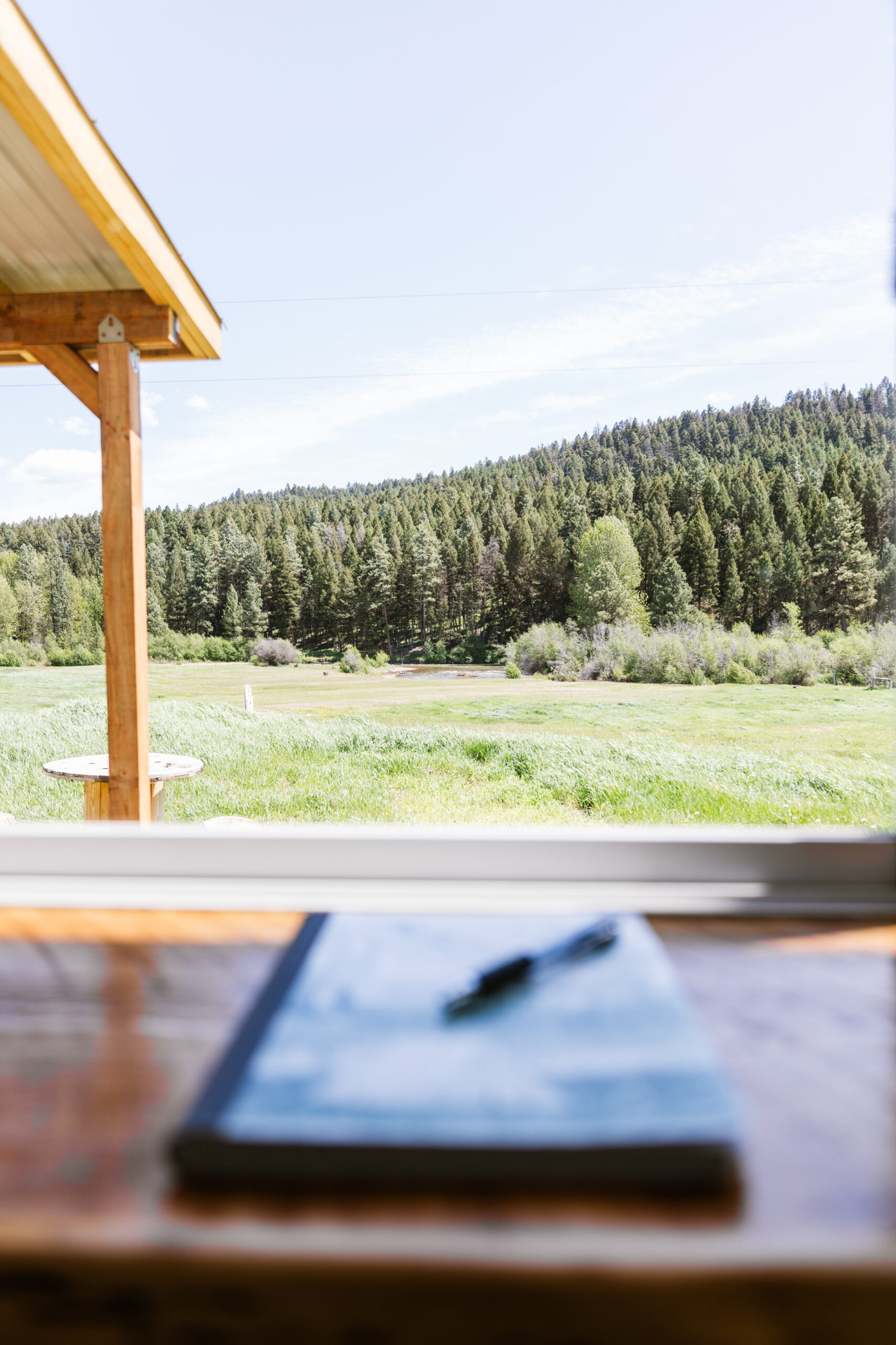 Orion Farmstead evening hearth